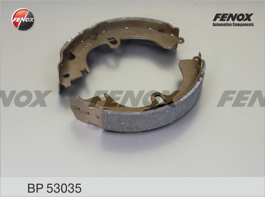 Fenox BP53035 - Brake Shoe Set autospares.lv