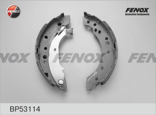 Fenox BP53114 - Brake Shoe Set autospares.lv