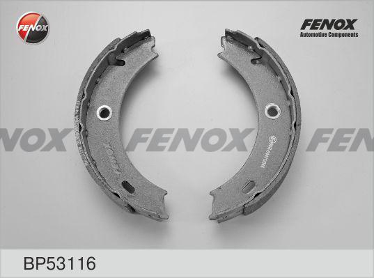 Fenox BP53116 - Brake Shoe Set autospares.lv