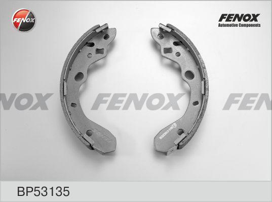 Fenox BP53135 - Brake Shoe Set autospares.lv