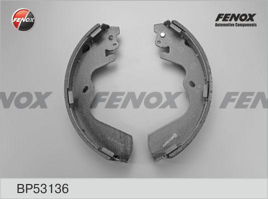 Fenox BP53136 - Brake Shoe Set autospares.lv
