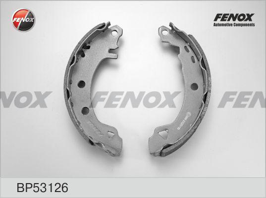 Fenox BP53126 - Brake Shoe Set autospares.lv