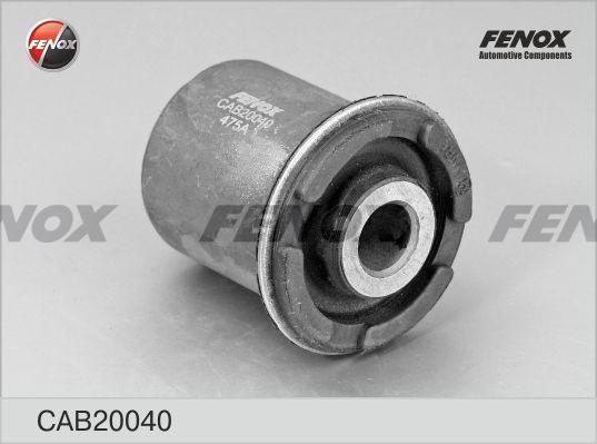 Fenox CAB20040 - Bush of Control / Trailing Arm autospares.lv