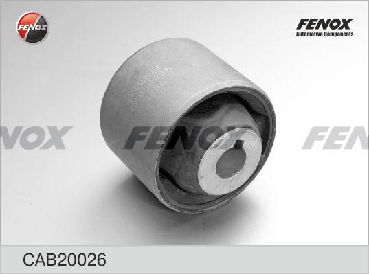 Fenox CAB20026 - Bush of Control / Trailing Arm autospares.lv