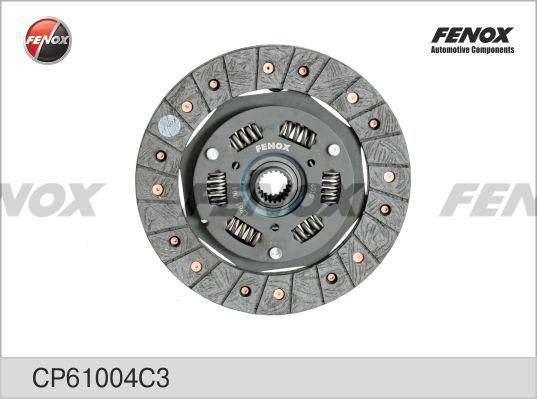 Fenox CP61004C3 - Clutch Disc autospares.lv