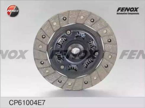 Fenox CP61004E7 - Clutch Disc autospares.lv