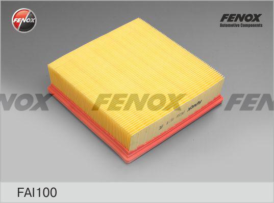 Fenox FAI100 - Air Filter, engine autospares.lv