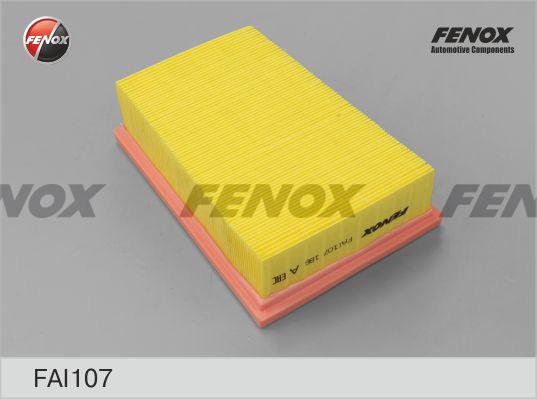 Fenox FAI107 - Air Filter, engine autospares.lv