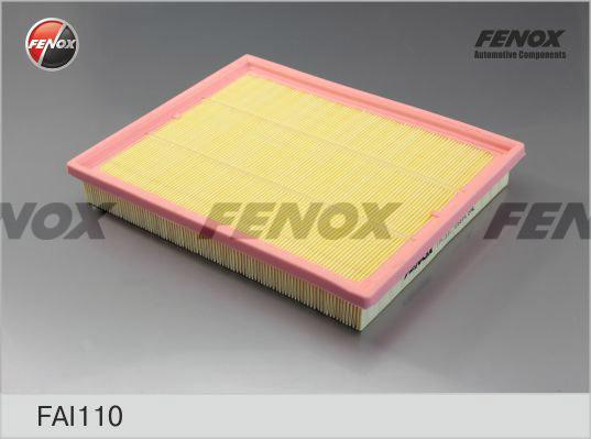 Fenox FAI110 - Air Filter, engine autospares.lv