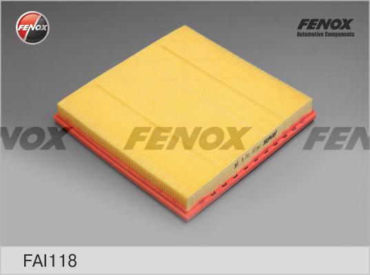 Fenox FAI118 - Air Filter, engine autospares.lv