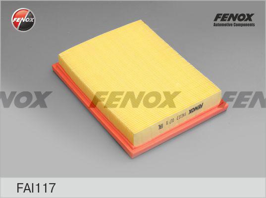 Fenox FAI117 - Air Filter, engine autospares.lv