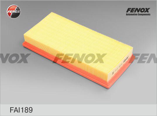 Fenox FAI189 - Air Filter, engine autospares.lv