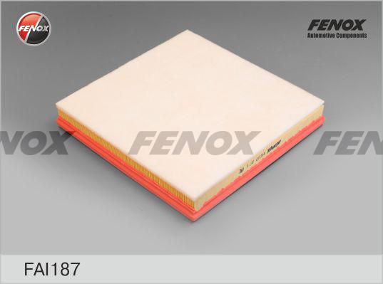 Fenox FAI187 - Air Filter, engine autospares.lv