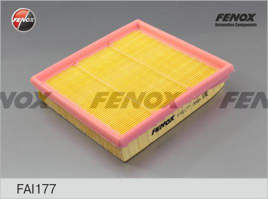 Fenox FAI177 - Air Filter, engine autospares.lv