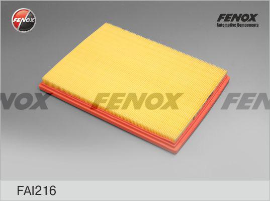 Fenox FAI216 - Air Filter, engine autospares.lv