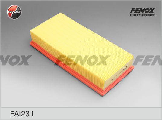 Fenox FAI231 - Air Filter, engine autospares.lv