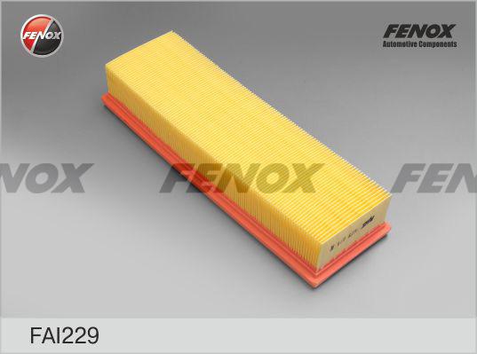 Fenox FAI229 - Air Filter, engine autospares.lv