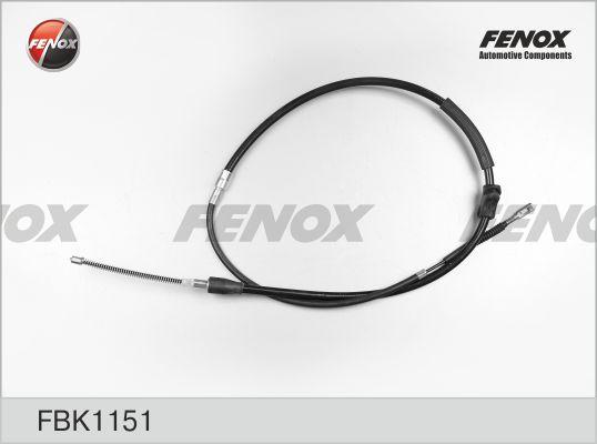 Fenox FBK1151 - Cable, parking brake autospares.lv