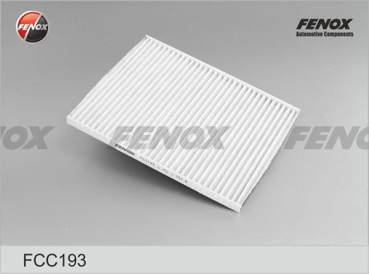 Fenox FCC193 - Filter, interior air autospares.lv