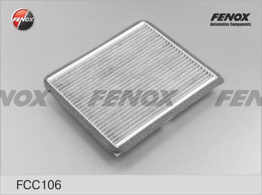 Fenox FCC106 - Filter, interior air autospares.lv