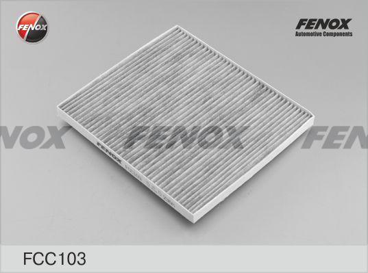 Fenox FCC103 - Filter, interior air autospares.lv