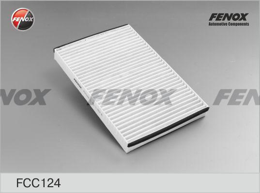 Fenox FCC124 - Filter, interior air autospares.lv