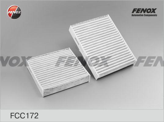 Fenox FCC172 - Filter, interior air autospares.lv