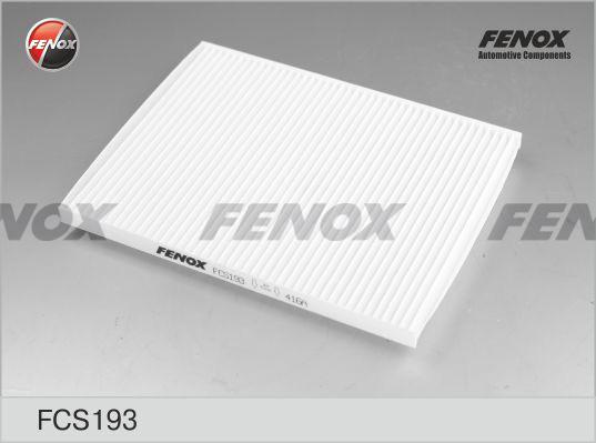 Fenox FCS193 - Filter, interior air autospares.lv