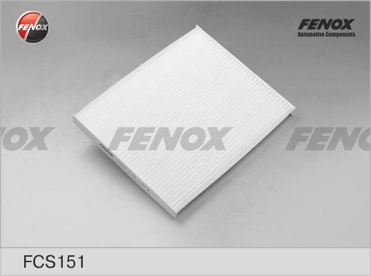 Fenox FCS151 - Filter, interior air autospares.lv