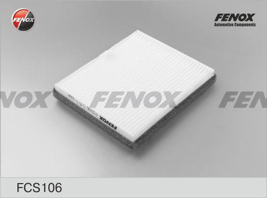 Fenox FCS106 - Filter, interior air autospares.lv