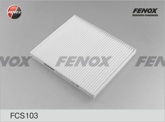 Fenox FCS103 - Filter, interior air autospares.lv