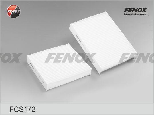 Fenox FCS172 - Filter, interior air autospares.lv