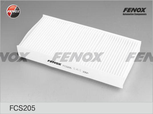 Fenox FCS205 - Filter, interior air autospares.lv