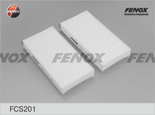 Fenox FCS201 - Filter, interior air autospares.lv