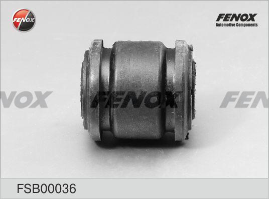 Fenox FSB00036 - Bush of Control / Trailing Arm autospares.lv