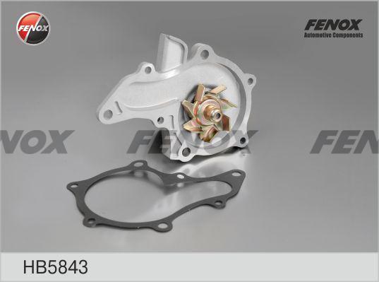 Fenox HB5843 - Water Pump autospares.lv