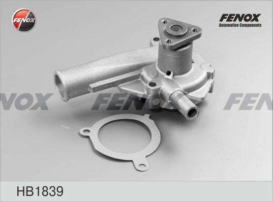 Fenox HB1839 - Water Pump autospares.lv