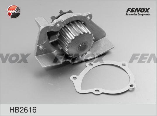 Fenox HB2616 - Water Pump autospares.lv