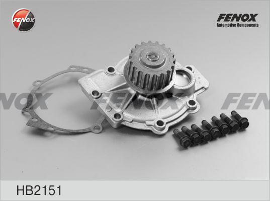 Fenox HB2151 - Water Pump autospares.lv