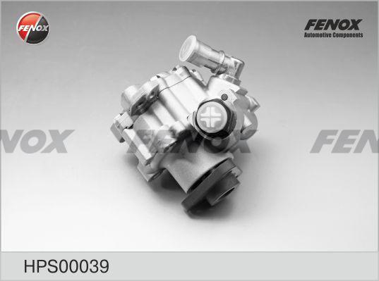 Fenox HPS00039 - Hydraulic Pump, steering system autospares.lv