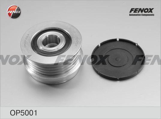 Fenox OP5001 - Pulley, alternator, freewheel clutch autospares.lv