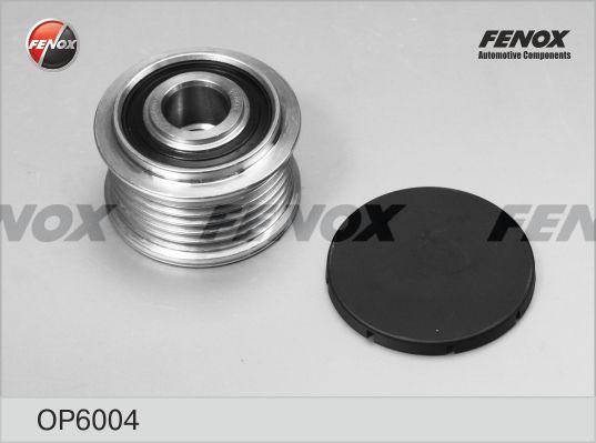 Fenox OP6004 - Pulley, alternator, freewheel clutch autospares.lv