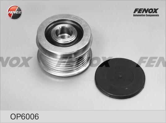 Fenox OP6006 - Pulley, alternator, freewheel clutch autospares.lv