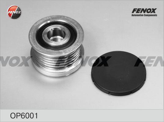 Fenox OP6001 - Pulley, alternator, freewheel clutch autospares.lv