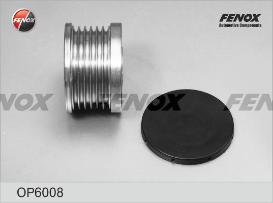 Fenox OP6008 - Pulley, alternator, freewheel clutch autospares.lv