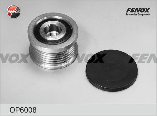 Fenox OP6008 - Pulley, alternator, freewheel clutch autospares.lv