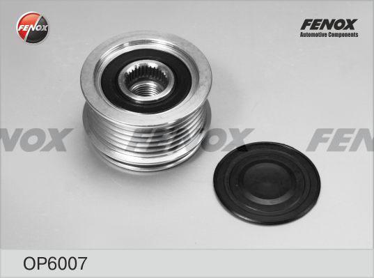 Fenox OP6007 - Pulley, alternator, freewheel clutch autospares.lv