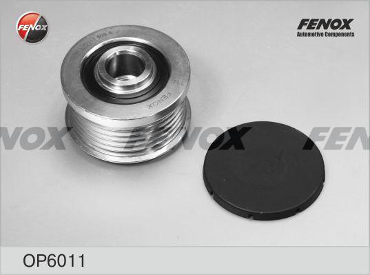 Fenox OP6011 - Pulley, alternator, freewheel clutch autospares.lv