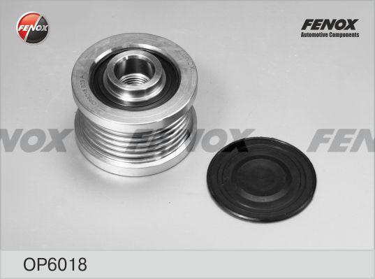 Fenox OP6018 - Pulley, alternator, freewheel clutch autospares.lv