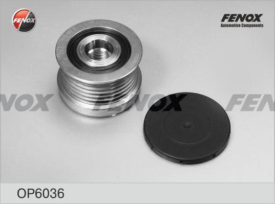 Fenox OP6036 - Pulley, alternator, freewheel clutch autospares.lv